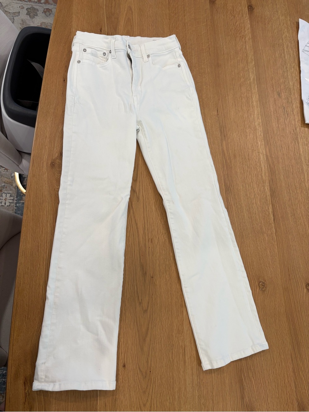 AYR The Pop White Jeans - Picture 6 of 10
